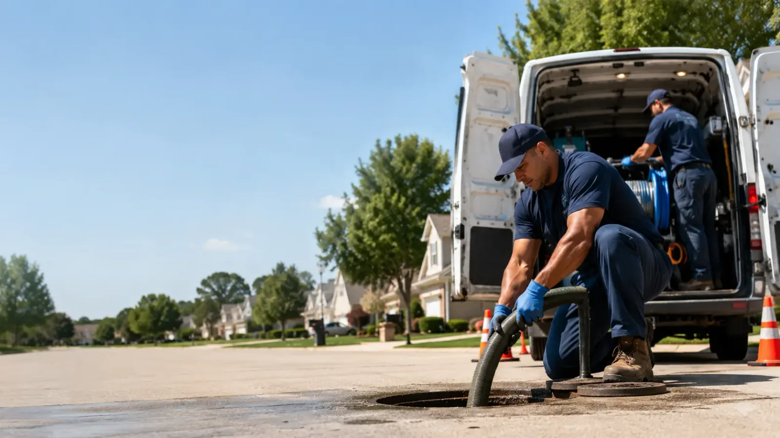 Sewer Backup Cleanup services in Potomac, MD